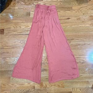 Zara Rust Flowy Pants XS